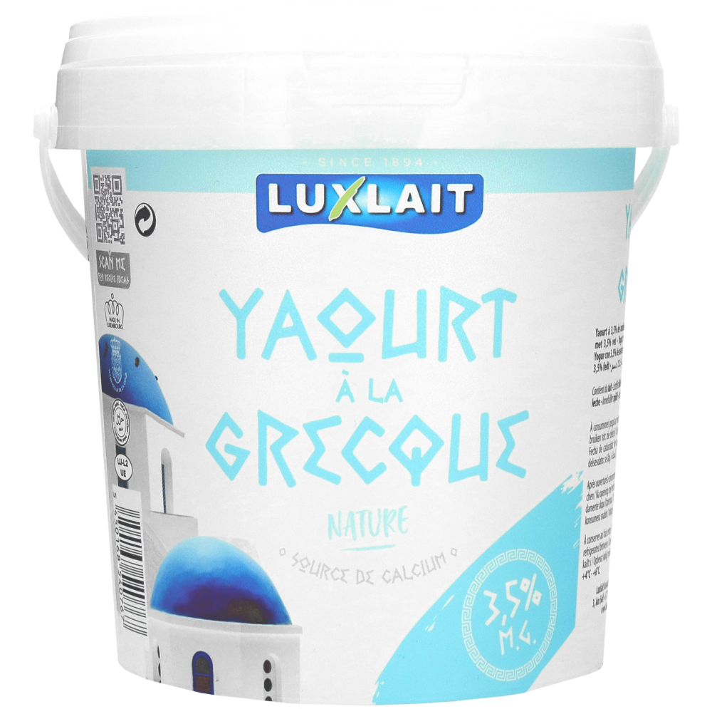 Yaourt grec nature 1 kg